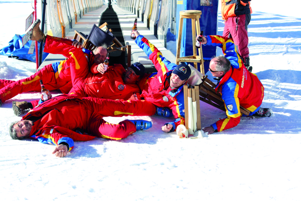 Al tapis roulant di asiago in vacanza sulla neve