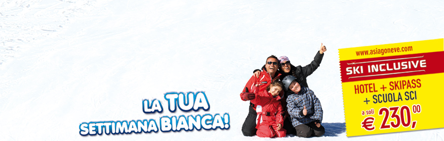Hotel Skipass Scuola Sci a 230 euro tutto compreso