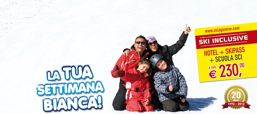 Hotel Skipass Scuola Sci a 230 euro tutto compreso