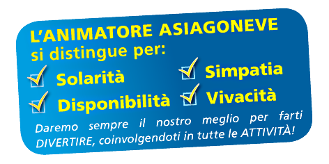 ANIMAZIONE ASIAGONEVE