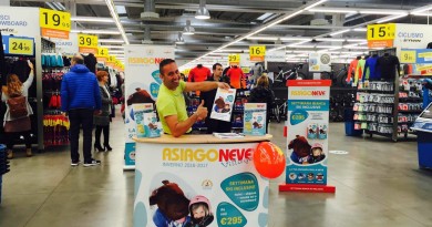 Asiagoneve al Decathlon di Fiumicino e di Chioggia Asiagoneve al Decathlon di Fiumicino e di Chioggia