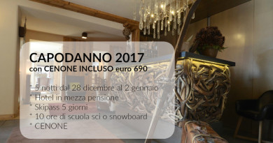 Offerta Capodanno 2017 sulla neve in hotel a 3 stelle con SPA Offerta Capodanno 2017 sulla neve in hotel a 3 stelle con SPA