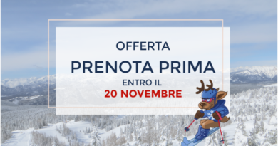 Sconti Prenota Prima? Hai tempo fino al 20 Novembre 2018 Sconti Prenota Prima? Hai tempo fino al 20 Novembre 2018