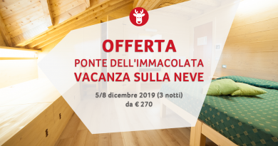 Settimana Bianca Ponte dell’Immacolata 2019 da € 270