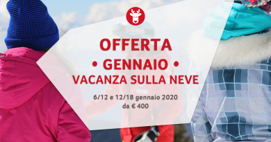 Settimana Bianca Gennaio 2020 da € 400