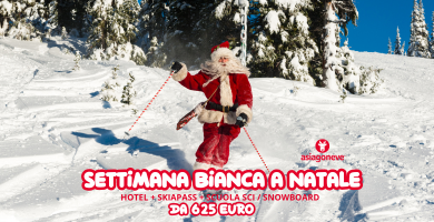 Settimana Bianca Natale 2024 da € 625