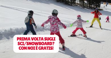 Prima volta sugli sci? con noi è gratis Prima volta sugli sci? con noi è gratis