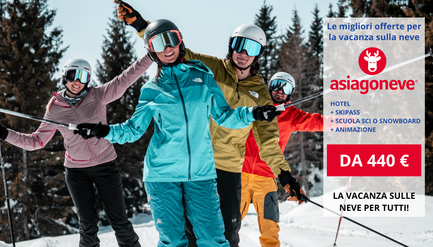 La settimana bianca più economica e ad Asiago!